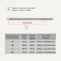 guide taille ceinture