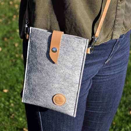 sacoche en feutre LANA mazzarino