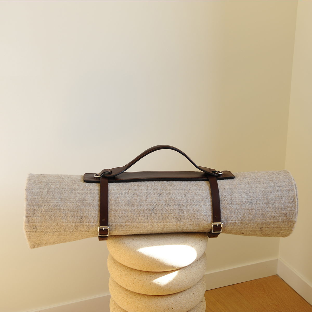 Porte-tapis + Tapis de yoga